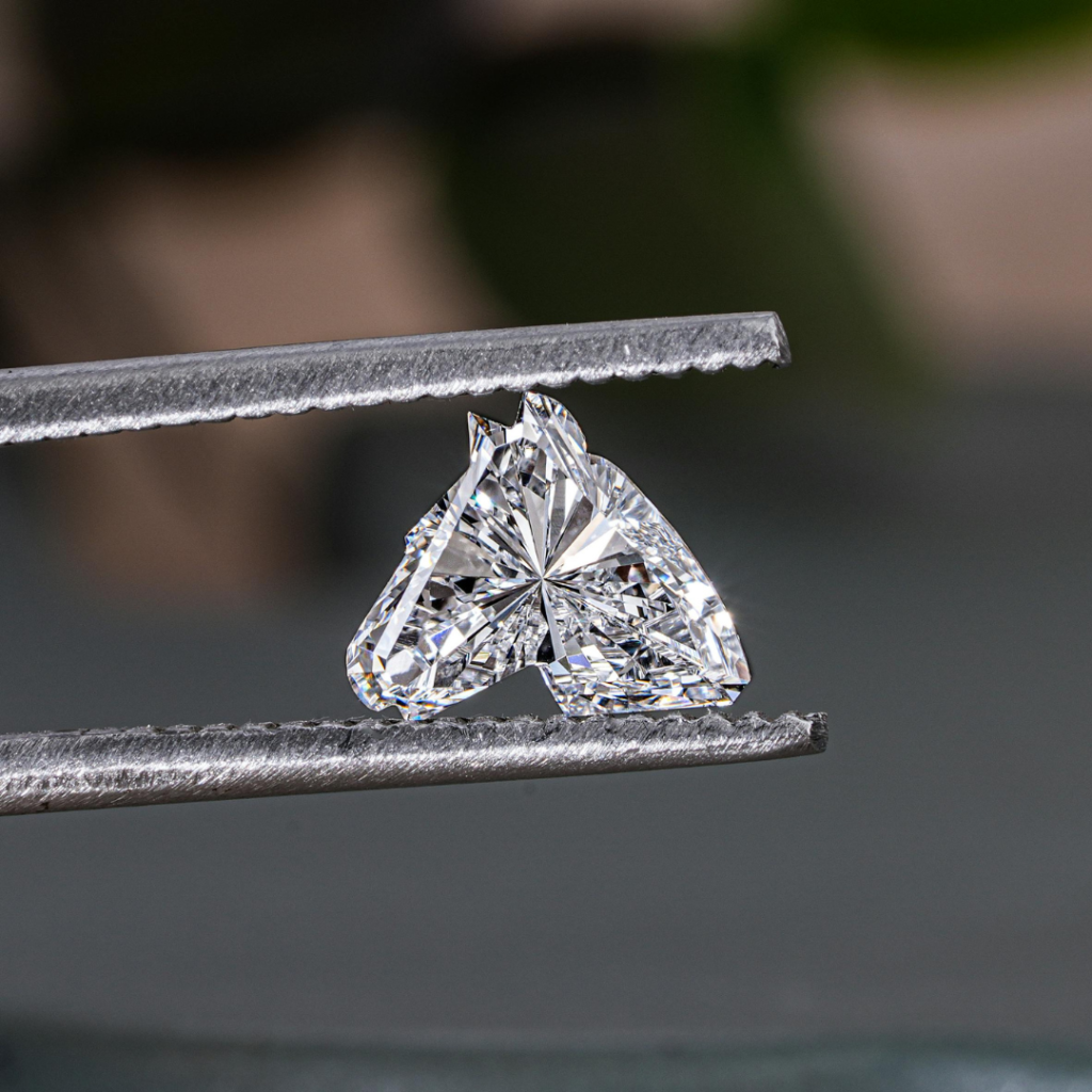 A custom diamond piece, for a bespoke project.
