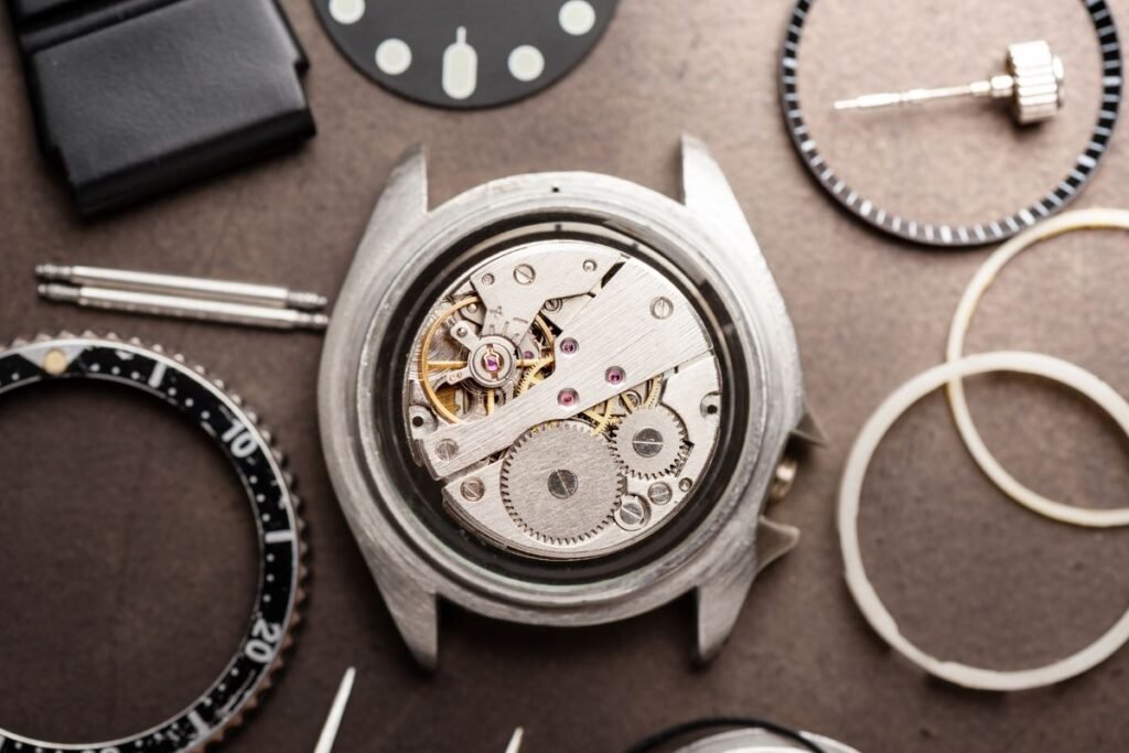 The fascinating study of movements and watch parts.