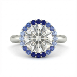 Icone Chromatique by Valentina Leardi. Ombre Blue Version,