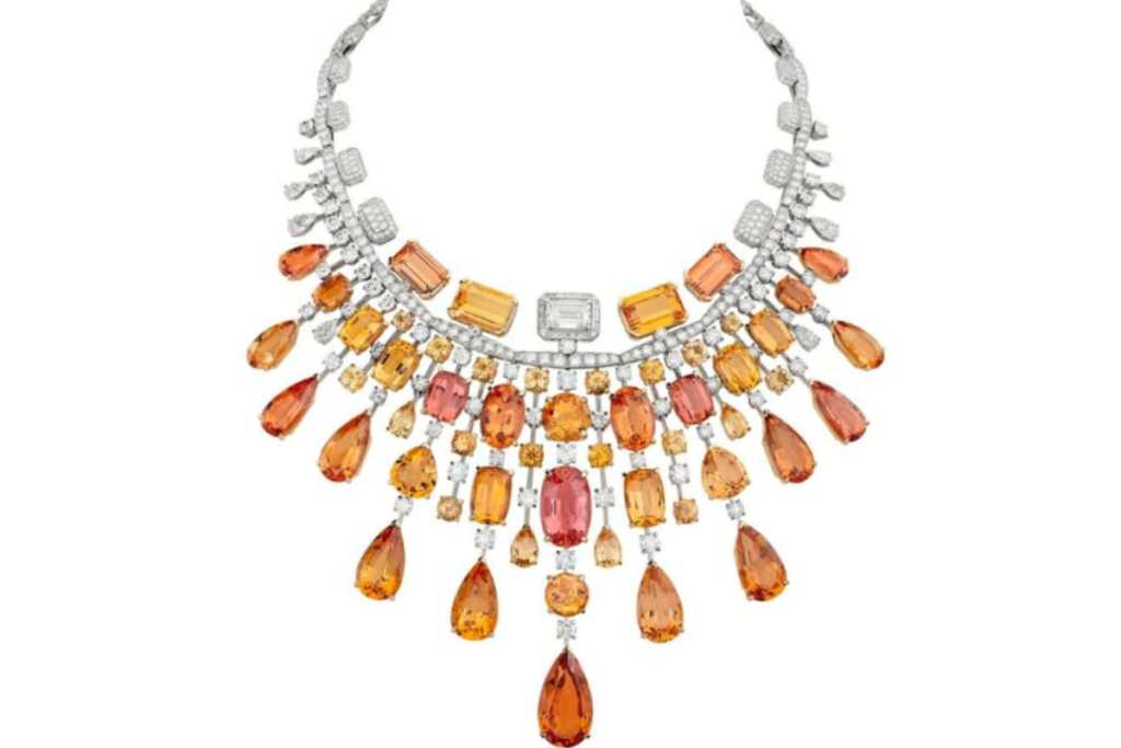 A Topaz necklace by Rui Galopim de Carvalho.